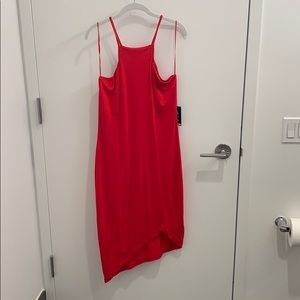 Express Red Midi Dress